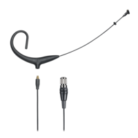 MICROSET CARDIOID CONDENSER HEADWORN MICROPHONE WITH 55&quot; DETACHABLE CABLE TERMINATED WITH